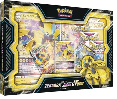 Zeraora VMAX & VSAR Battle Box