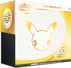 pokemon pokemon elite trainer box 30th celebration elite trainer box