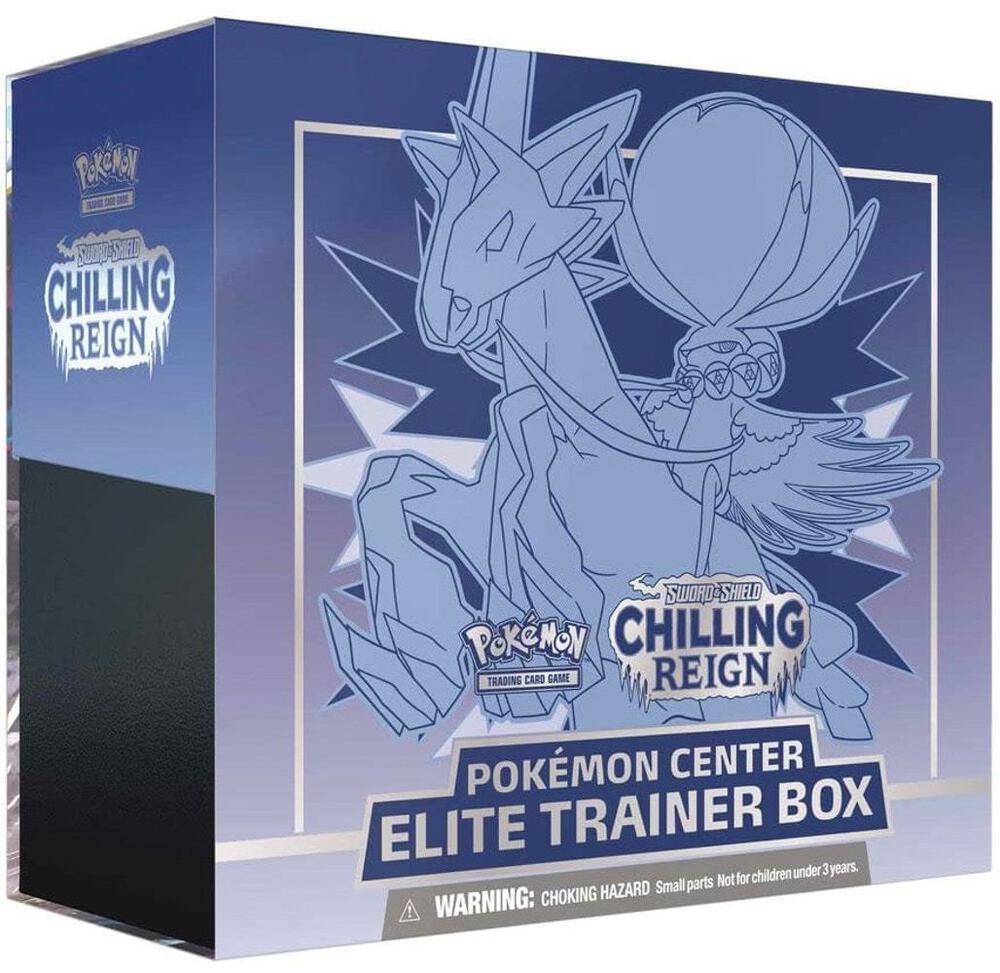 Chilling Reign Elite Trainer Box - Pokemon Center Version (Ice Rider)