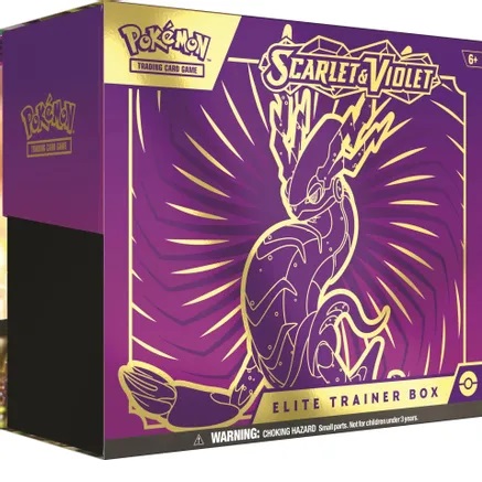 Scarlet & Violet Elite Trainer Box - Miraidon Artwork