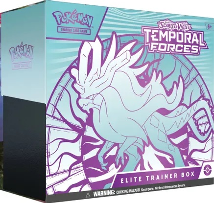 Scarlet & Violet - Temporal Forces Elite Trainer Box (Walking Wake)