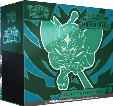 Scarlet & Violet - Twilight Masquerade Elite Trainer Box - Presale