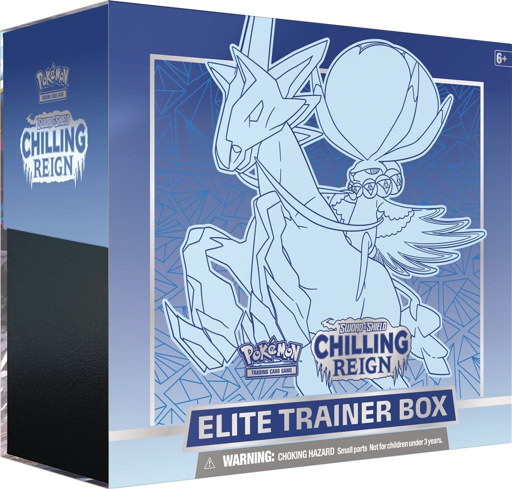 Sword & Shield - Chilling Reign Ice Rider Calyrex Elite Trainer Box