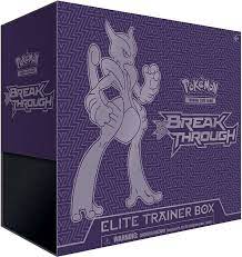 XY Breakthrough Mewtwo X Elite Trainer Box