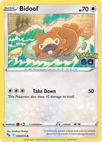 pokemon pokemon go bidoof 059 078 rh