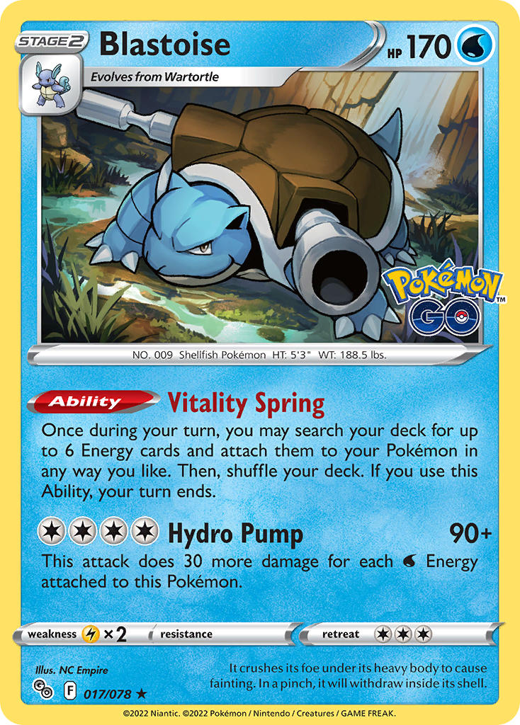 Blastoise 017-078 (RH)