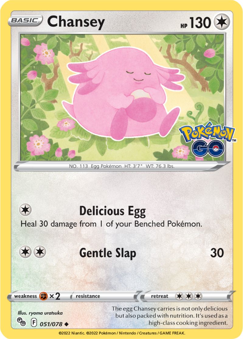 Chansey 051-078