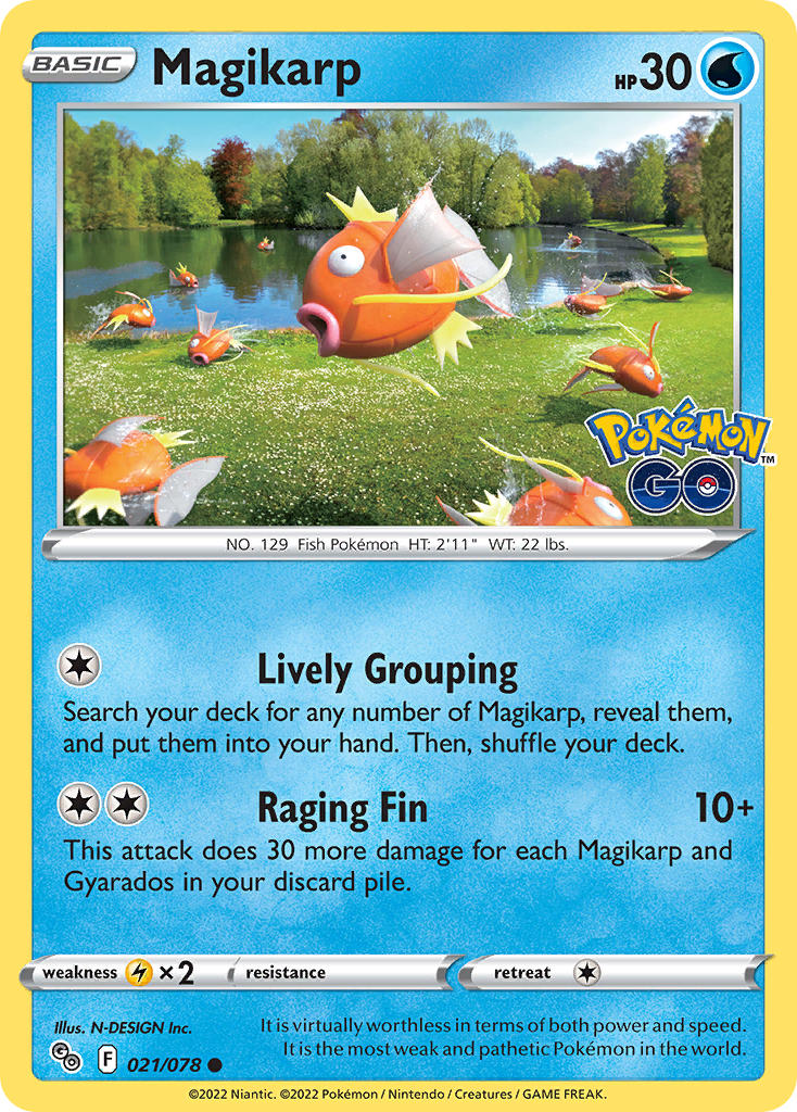 Magikarp 021-078 (RH)