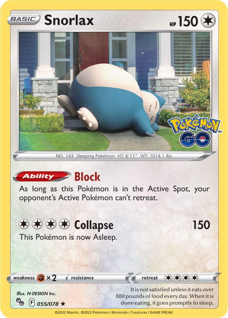 Snorlax 055-078