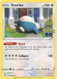 pokemon pokemon go snorlax 055 078