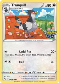 pokemon pokemon go tranquill 062 078