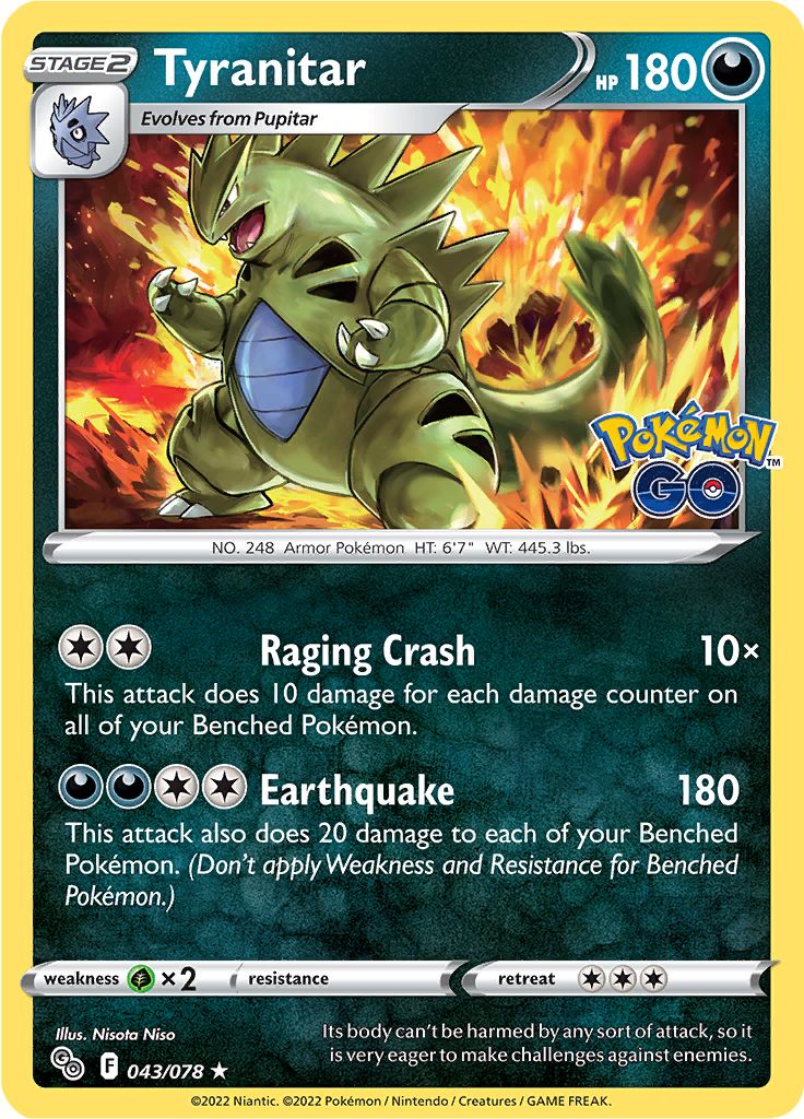 Tyranitar 043-078