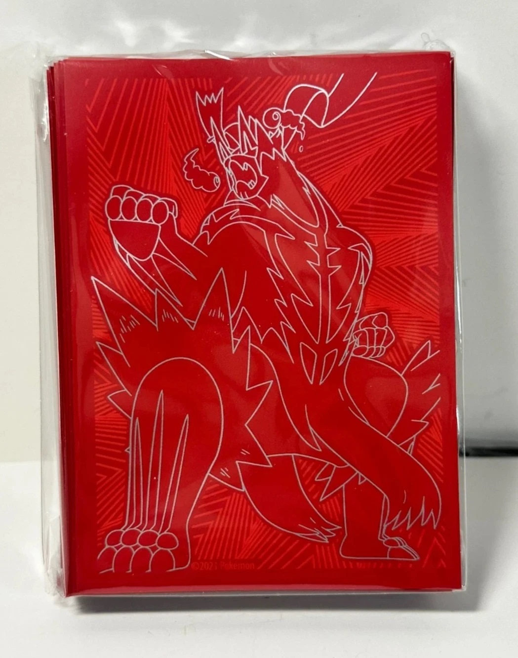 Battle Style Urshifu Sleeves -  Red 65ct