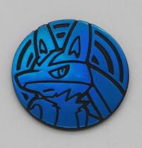 pokemon pokemon pins coins accesories coin lucario