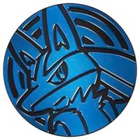 pokemon pokemon pins coins accesories coin lucario blue