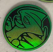 pokemon pokemon pins coins accesories coin sceptile