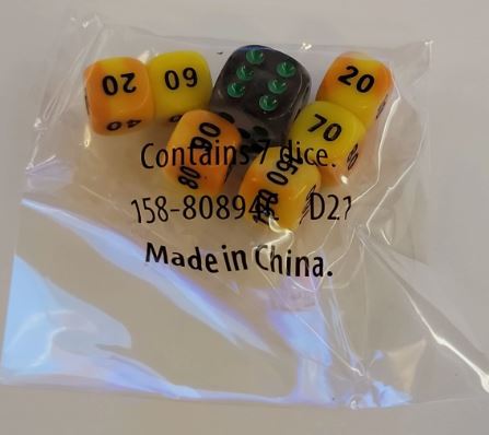 Evolving Skies Elite Trainer Box Dice Set