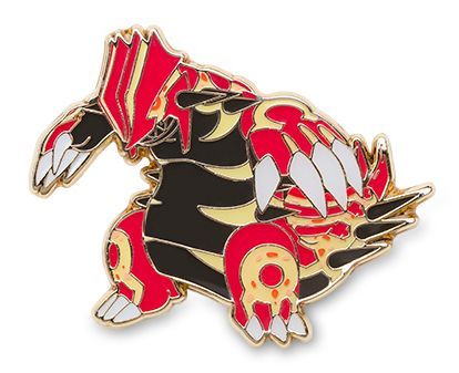 Groudon Collector's Pin