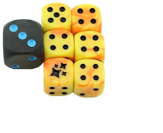 Hidden Fates Dice set of 6 Plus Bonus Die