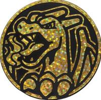 pokemon pokemon pins coins accesories jumbo card charizard gold sparkle