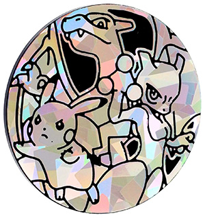 Jumbo Coin - Charizard Mewtwo & Pikachu