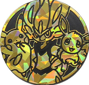 Jumbo Coin - Cinderace, Eevee, Pikachu