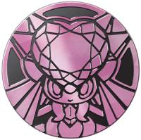 pokemon pokemon pins coins accesories jumbo coin diancie pink