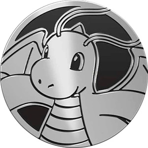Jumbo Coin - Dragonite (Silver)