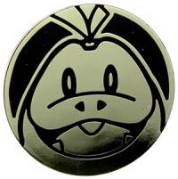 pokemon pokemon pins coins accesories jumbo coin fuecoco