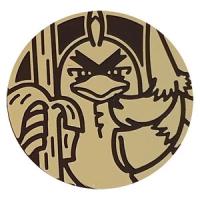 pokemon pokemon pins coins accesories jumbo coin galarian sirfetch d