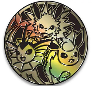 Jumbo Coin - Jolteon Flareon Vaporeon