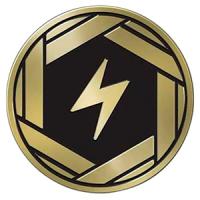 pokemon pokemon pins coins accesories jumbo coin lightning energy