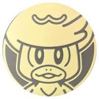 pokemon pokemon pins coins accesories jumbo coin quaxly