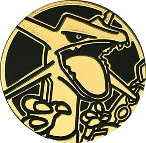 Jumbo Coin - Rayquaza (Gold)