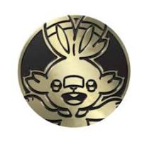 pokemon pokemon pins coins accesories jumbo coin scorbunny