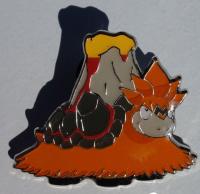 pokemon pokemon pins coins accesories mega m camerupt pin