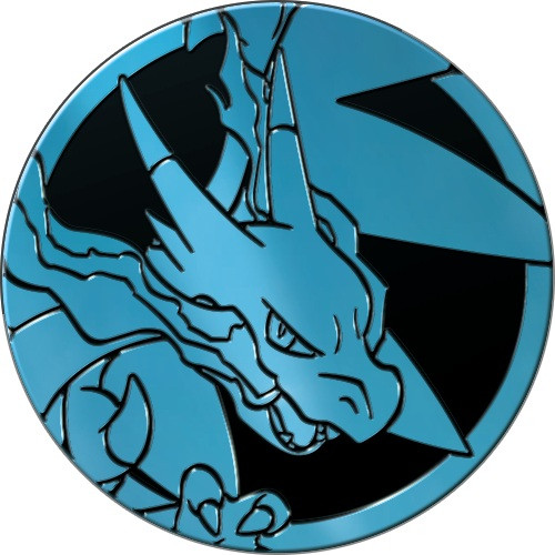 Midsize Coin - Mega Charizard (Blue)