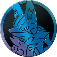 pokemon pokemon pins coins accesories midsize coin mega lucario