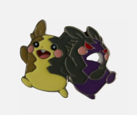 pokemon pokemon pins coins accesories morpeko v union pin