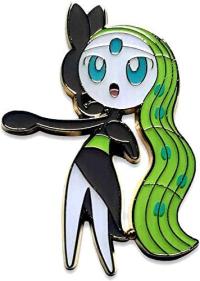 pokemon pokemon pins coins accesories mythical meloetta pin