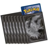 pokemon pokemon pins coins accesories pitch black elite trainer box card sleeves 65 pack