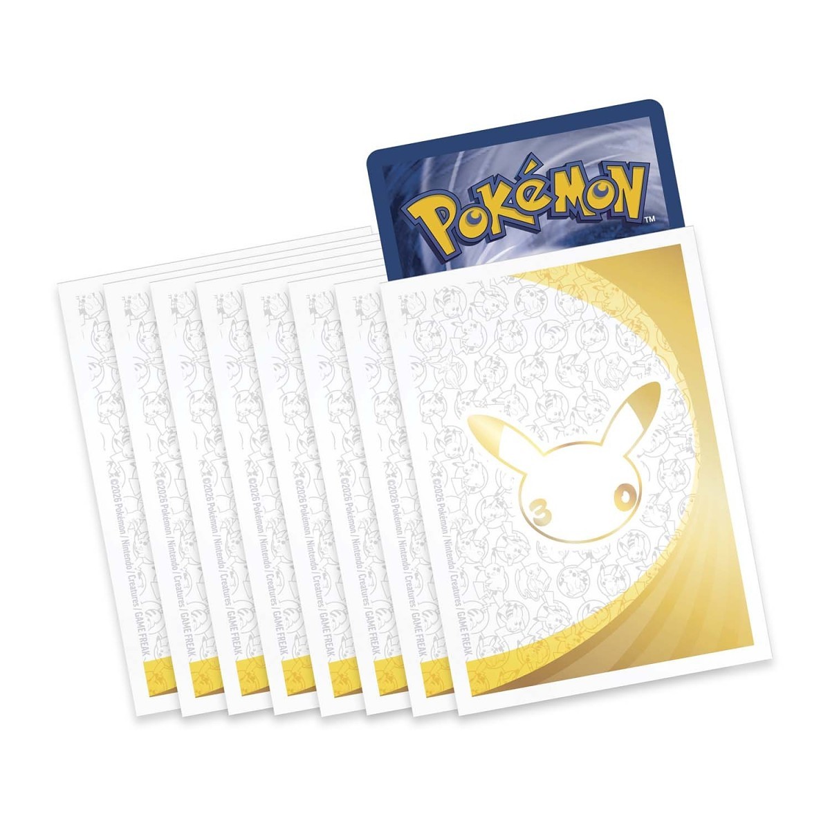 Pokemon 30th Anniversary ETB Sleeves - 65 (Sealed)