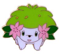 pokemon pokemon pins coins accesories shaymin pin