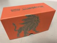 pokemon pokemon pins coins accesories solgaleo elite trainer card storage box empty