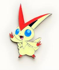 pokemon pokemon pins coins accesories victini pin