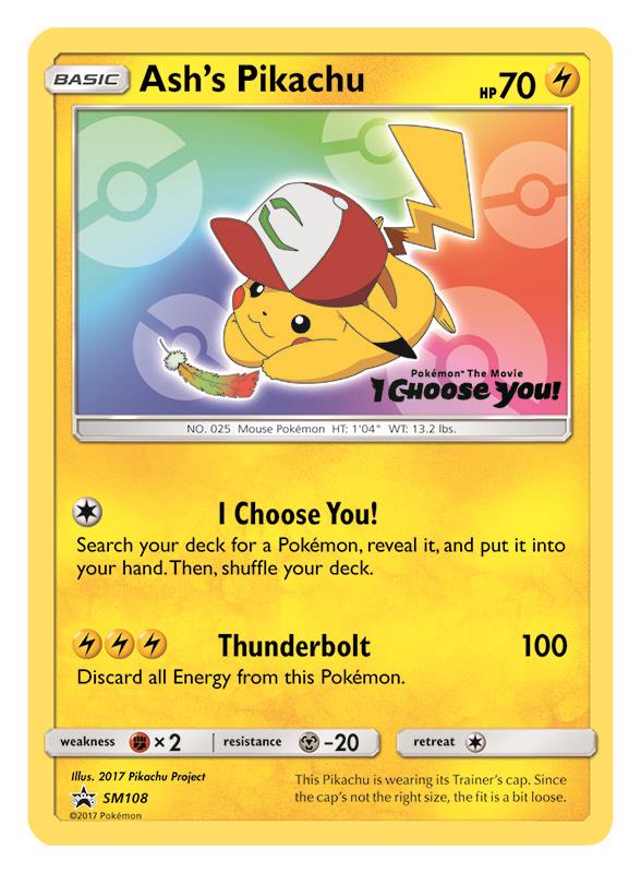 Ash's Pikachu - SM108