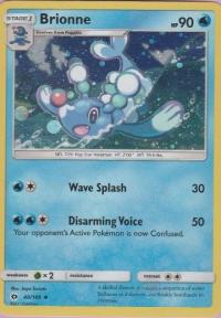 pokemon pokemon promos brionne 40 149 galaxy holo