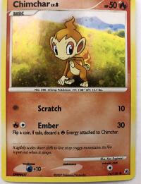 pokemon pokemon promos chimchar 76 130 holo