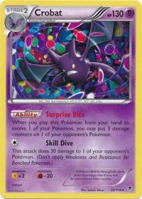 pokemon pokemon promos crobat 33 119 galaxy holo