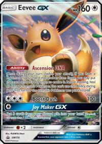 pokemon sun moon promos eevee gx sm174